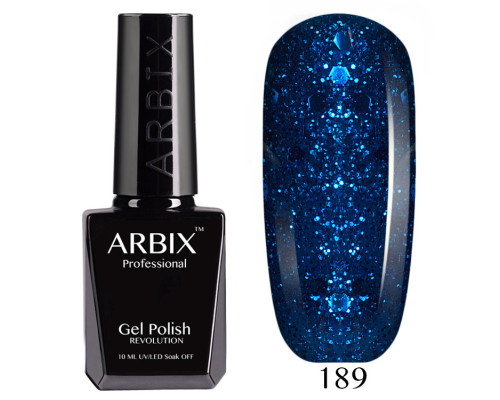 Гель-лак Arbix №189 Сверкающий Лазурит