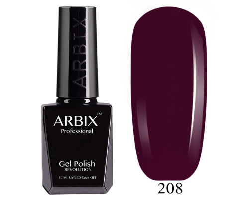 Гель-лак Arbix №208 Гранатовый Сок