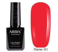 Гель-лак Arbix Flame 01 Алое Пламя