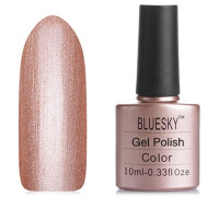 Шеллак (гель-лак) Bluesky Shellac 40503/80503(SE03) Iced Cappuccino Бронзово-золотой