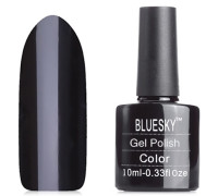 Шеллак (гель-лак) Bluesky Shellac 40518/80518(SE18) Black Pool Черный
