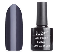 Шеллак (гель-лак)  Bluesky Shellac 40531/80531(SE31) Asphalt Графитовый серый, цвет мокрого асфальта