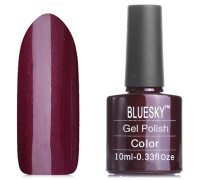 Шеллак (гель-лак)   Bluesky Shellac 40537/80537(SE37) Dark Lava Коричнево-бордовый