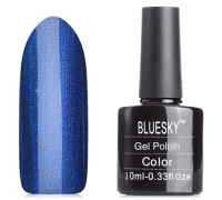 Гель-лак Bluesky Shellac 40539/80539(SE39) Midnight Swim (Темно-синий) 