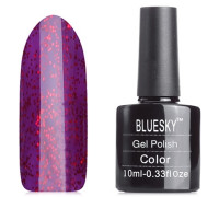 Шеллак (гель-лак)   Bluesky Shellac 40545/80545(SE45) Ruby Ritz Фиолетово-бордовый