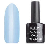 Гель-лак Bluesky Shellac 40549/80549(SE49) Azure Wish (Небесно-голубой) 