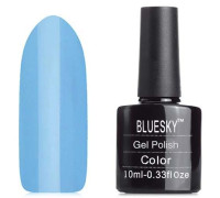 Шеллак (гель-лак) Bluesky Shellac 40555/80555(SE55) Haven Blue Небесно-голубой