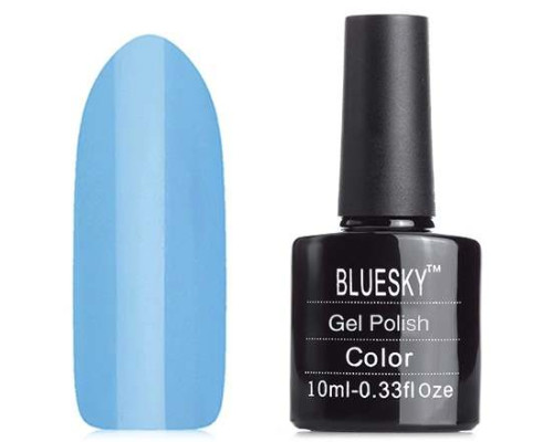 Гель-лак Bluesky Shellac 40555/80555(SE55) Haven Blue (Небесно-голубой) 