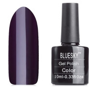 Гель-лак Bluesky Shellac 40559/80559(SE59) Dark Dahlia (Черно-баклажанный) 