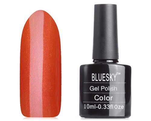 Гель-лак Bluesky Shellac 40583/80583(SE83) Fine Vermilion (Ярко-морковный) 