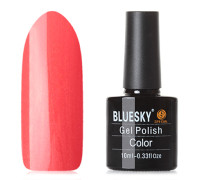 Гель-лак Bluesky Shellac 40640/80640 Оранжево-коралловый
