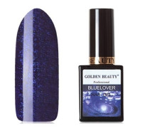 Гель-лак Bluesky Golden Beauty Bluelover №04 (Фиалковый с микроблестками)