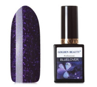 Гель-лак Bluesky Golden Beauty Bluelover №08 (Насыщенный фиолетовый с микроблестками)