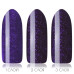 Гель-лак Golden Beauty Bluelover №08 Фиолетовый с микроблестками