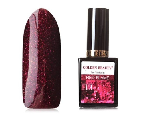 Гель-лак Bluesky Golden Beauty Red Flame №06 (Цвет спелой вишни)