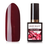 Гель-лак Golden Beauty Red Flame №07 Гранатовый