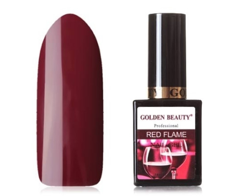 Гель-лак Bluesky Golden Beauty Red Flame №08 (Вишневый)