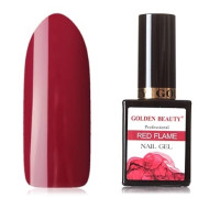 Гель-лак Bluesky Golden Beauty Red Flame №09 (Гранатовый)
