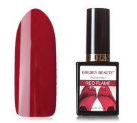 Гель-лак Bluesky Golden Beauty Red Flame №10 (Темно-красный)
