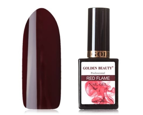 Гель-лак Bluesky Golden Beauty Red Flame №11 (Цвет красного вина)