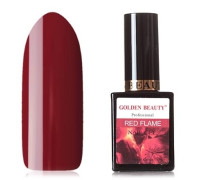Гель-лак Bluesky Golden Beauty Red Flame №12 (Темно-красный)