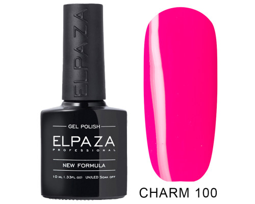 Гель-лак Elpaza 100 Charm Калифорния (Неоновый розовый)