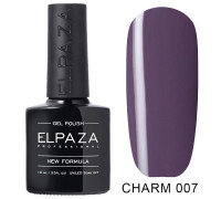 Гель-лак Elpaza 007 Charm Интрига (Темно-сиреневый)
