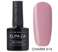 Гель-лак Elpaza 014 Charm Парижанка (Пастельный бежево-розовый)