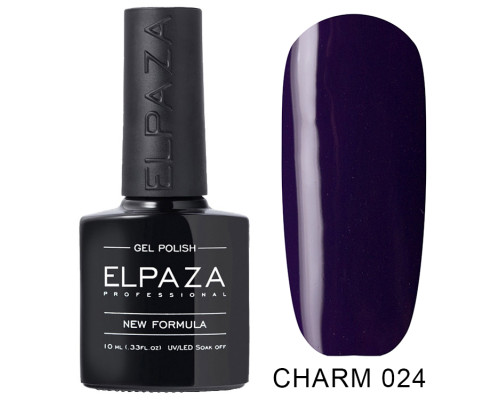 Гель-лак Elpaza 024 Charm Синева (Темно-синий)