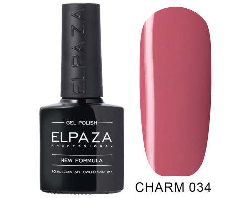 Гель-лак Elpaza 034 Charm Луиза (Малиново-розовый)