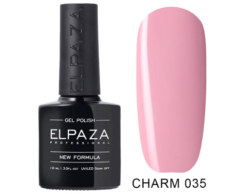 Гель-лак Elpaza 035 Charm Фраппучино (Пастельный розовый)