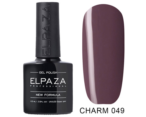 Гель-лак Elpaza 049 Charm Маккиато (Серо-сиреневый)