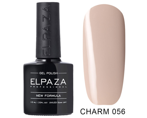 Гель-лак Elpaza 056 Charm Скромность (Серо-бежевый)