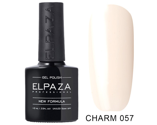 Гель-лак Elpaza 057 Charm Адель (Розово-белый)
