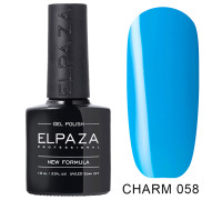 Гель-лак Elpaza 058 Charm Воздушный (Сине-голубой)