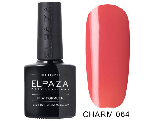 Гель-лак Elpaza 064 Charm Табаско (Персиково-розовый)