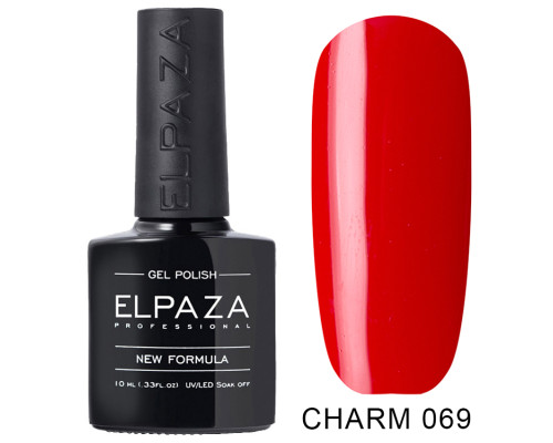 Гель-лак Elpaza 069 Charm Декольте (Красный)