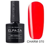 Гель-лак Elpaza 070 Charm Маркиза (Оранжево-красный)