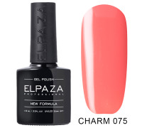 Гель-лак Elpaza 075 Charm Тропический (Персиково-розовый)