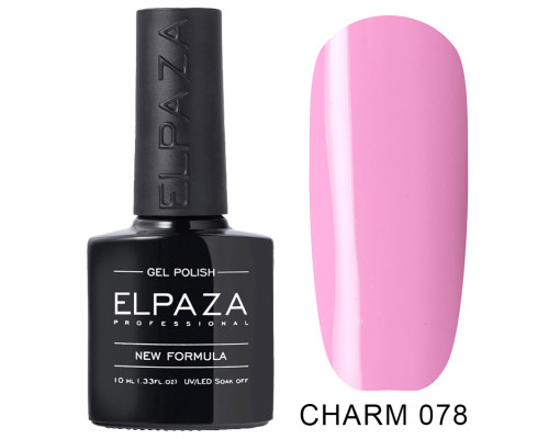 Гель-лак Elpaza 078 Charm Розовая вишня (Светло-лиловый)