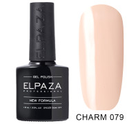 Гель-лак Elpaza 079 Charm Миндальный сироп (Светлый розово-бежевый)