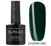 Гель-лак Elpaza 085 Charm Тёмный лес (Темно-зеленый)