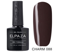 Гель-лак Elpaza 088 Charm Сумерки (Темно-коричневый)