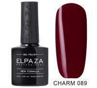 Гель-лак Elpaza 089 Charm Валькирия (Коричнево-бордовый)