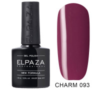 Гель-лак Elpaza 093 Charm Чёрная малина (Малиново-фиолетовый)