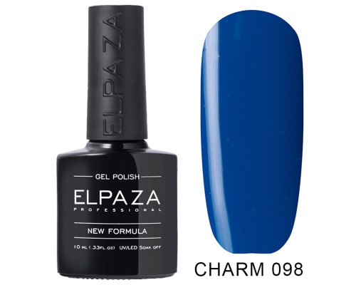 Гель-лак Elpaza 098 Charm Дайвинг (Синий)