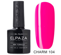 Гель-лак Elpaza 104 Charm Бачата (Ярко-розовый)