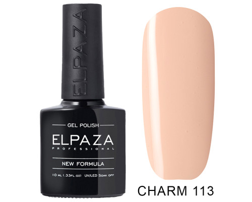 Гель-лак Elpaza 113 Charm Сепия (Бежевый)
