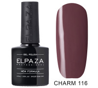 Гель-лак Elpaza 116 Charm Клеопатра (Сиренево-коричневый)