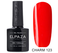 Гель-лак Elpaza 123 Charm Красное пламя (Ярко-красный)